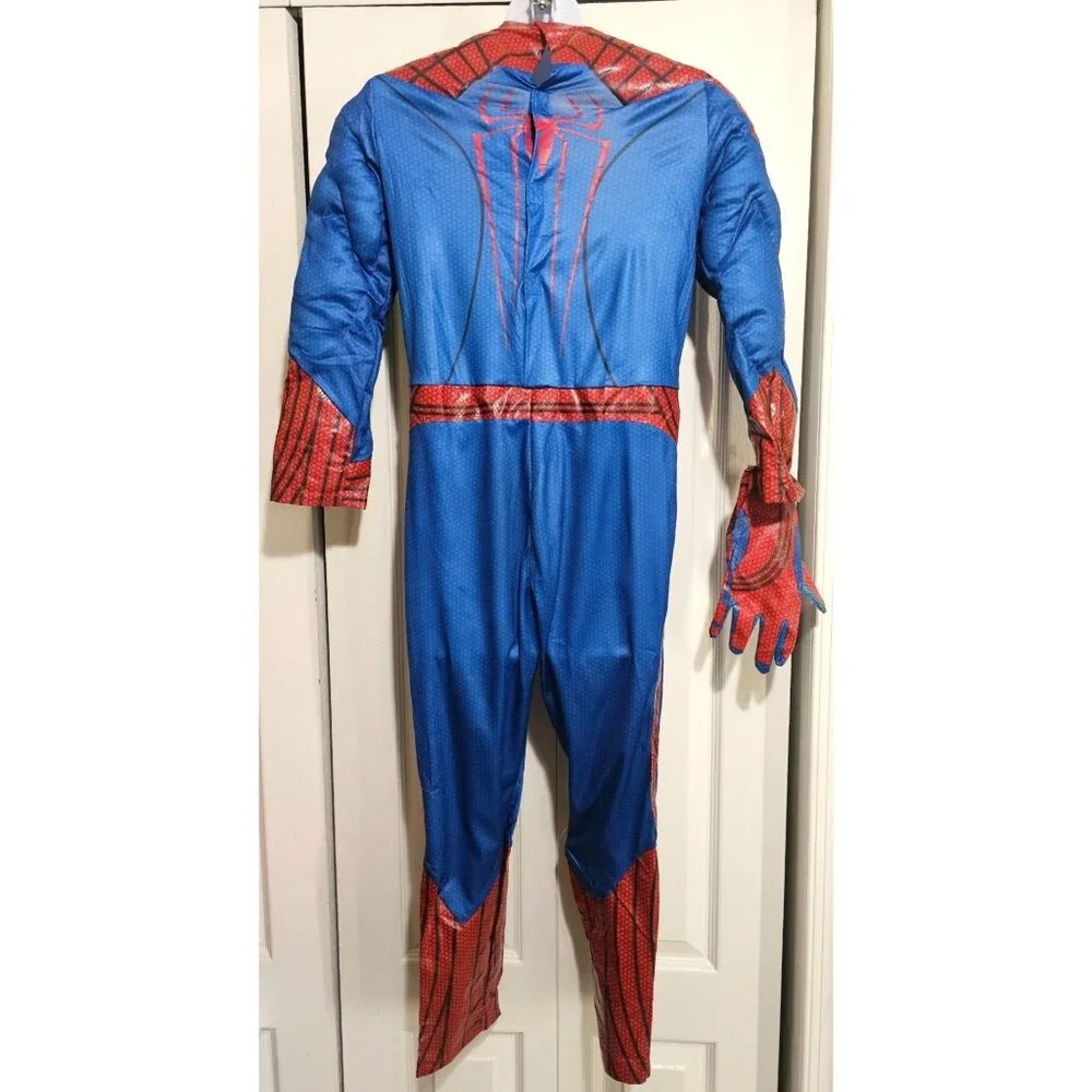Disney Store Spiderman Muscle Suit Costume Glove Marvel Avengers Halloween Kids